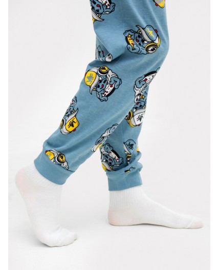 Комплект геймер на серо -синем