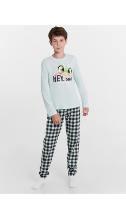 Комплект пыльная мята +графитовая клетка