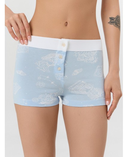 Комплект серо-голубой +таро на голубом +печать