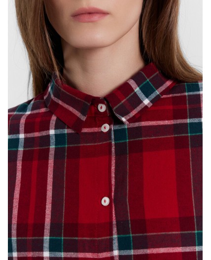Комплект красная клетка