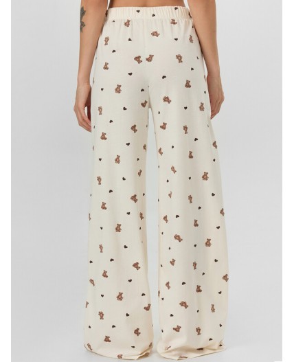 Пижама мишки на молочном