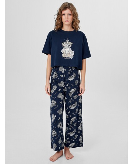 Комплект т.синий +таро на синем