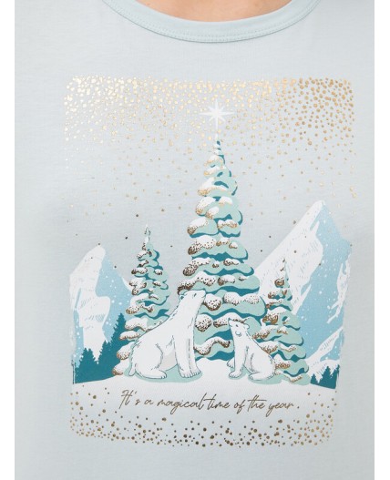 Комплект домашний мятное суфле +медведи на мятном суфле