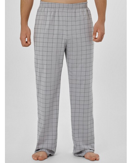 Комплект серый меланж 4306-А +черная клетка на сером