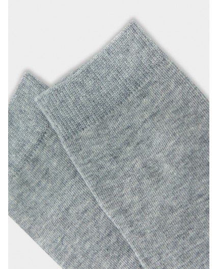 Носки серый меланж /горчичный