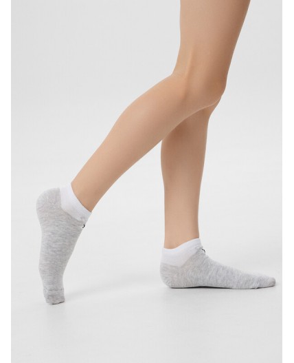 Носки св.серый меланж