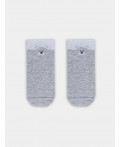Носки св.серый меланж