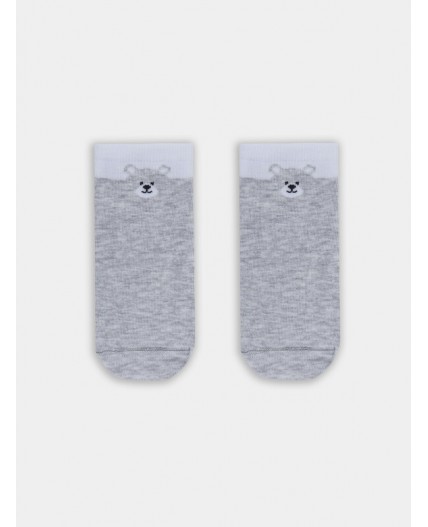 Носки св.серый меланж