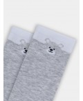 Носки св.серый меланж