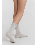 Носки св.серый меланж