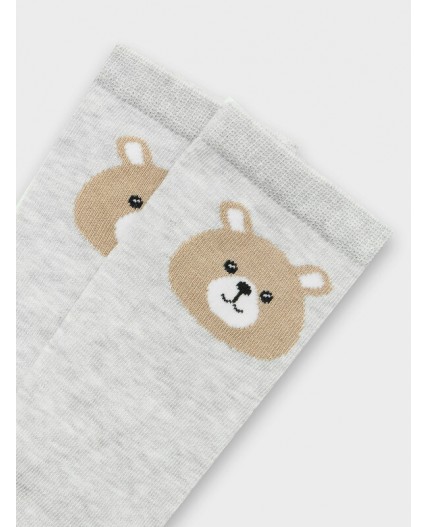 Носки св.серый меланж