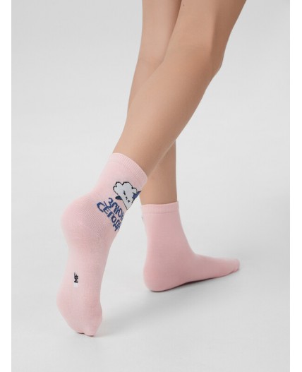 Носки розовый