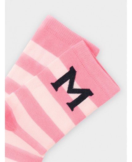 Носки лиловый /белый