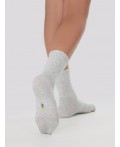 Носки св.серый меланж