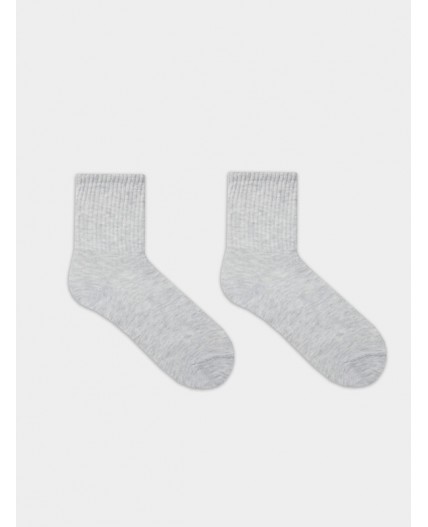 Носки св.серый меланж