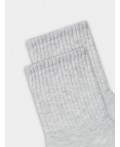 Носки св.серый меланж