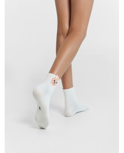 Носки молочный