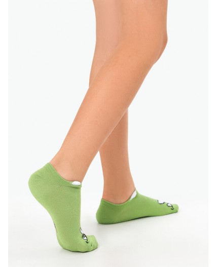 Носки салатовый