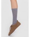 Носки серый меланж