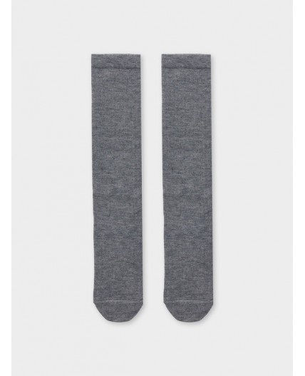 Носки серый меланж