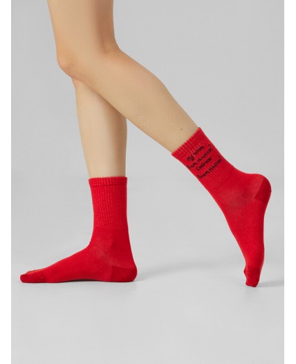 Носки я.красный