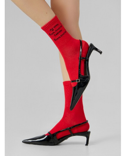 Носки я.красный