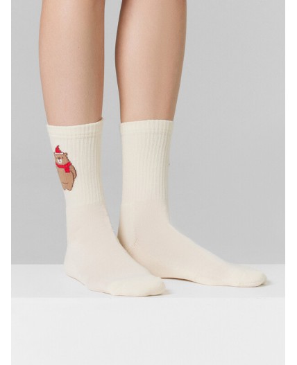 Носки молочный