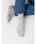 Носки серый меланж