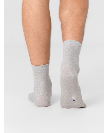 Носки серый меланж