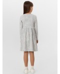 Платье кролики на св.сером
