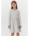 Платье кролики на св.сером