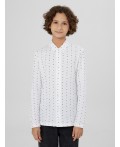 Рубашка геометрия на белом