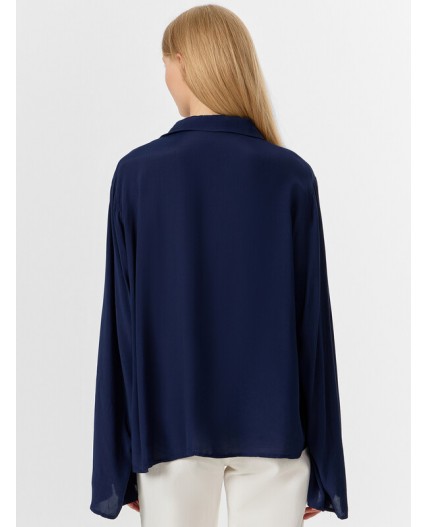 Рубашка синий