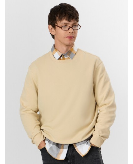 Свитшот холодный бежевый