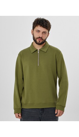 Свитшот св.оливковый