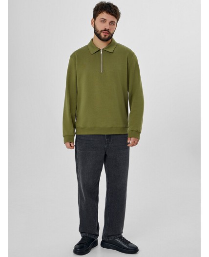 Свитшот св.оливковый