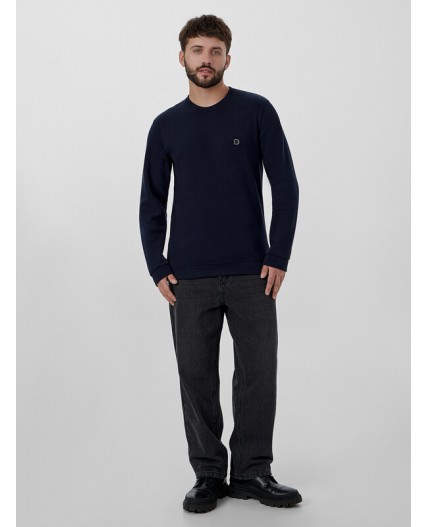 Свитшот сине -черный