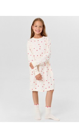 Сорочка сердечки на молоке