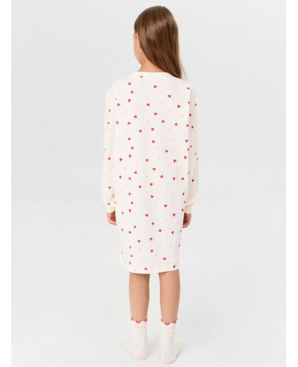 Сорочка сердечки на молоке