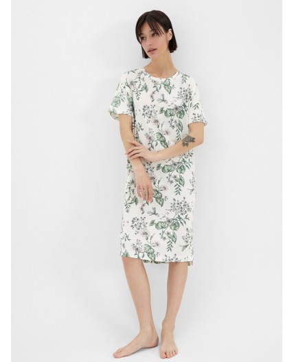 Сорочка цветы на св.молочном1