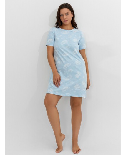 Сорочка таро на голубом