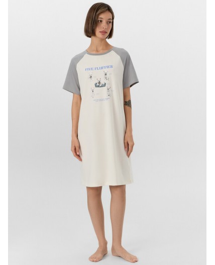 Сорочка молочный +печать2