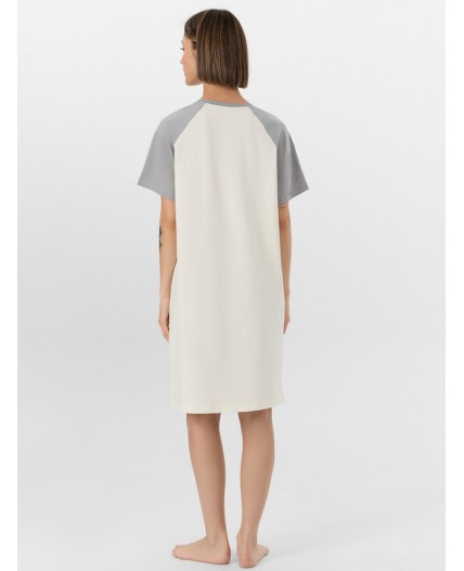 Сорочка молочный +печать2