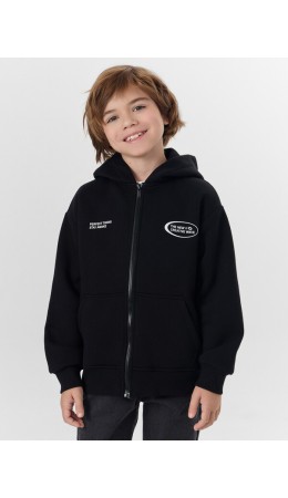 Толстовка черный +печать3