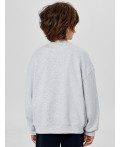 Толстовка серый меланж 4306-А +печать2