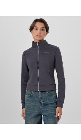 Толстовка металлический серый +печать