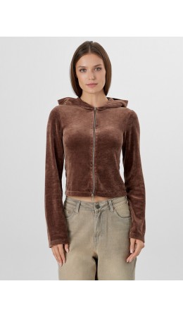 Толстовка шоколад +печать