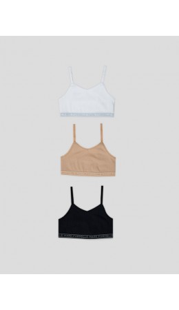 Топ белый + обжаренный миндаль + черный