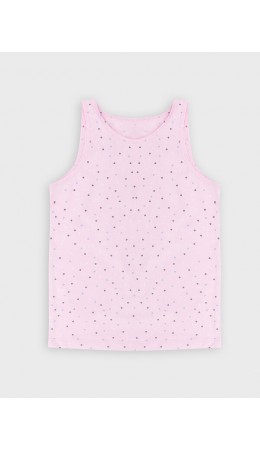 Топ ромбики на розовом