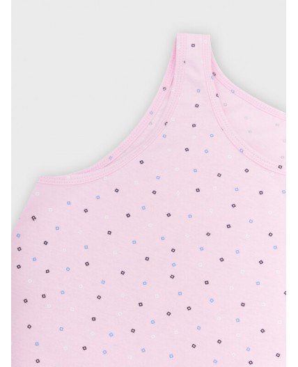 Топ ромбики на розовом